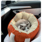 Car pet bed, Portable Warm Pet Handbag Deep Sleep Pet Nest