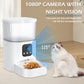 Automatic Self Dispensing Dog/Cat Food Feeder with Camera And Waterer Dispenser